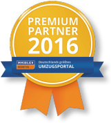 ImmobilienScout24 Premium Partner Umzug 2016 Auszeichnung
