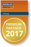 ImmobilienScout24 Premium Partner Umzug 2017 Auszeichnung