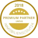 Premium Partner 2018 Auszeichnung von ImmobilienScout24 für die Umzugsfirma Junker im Bereich Umzug.